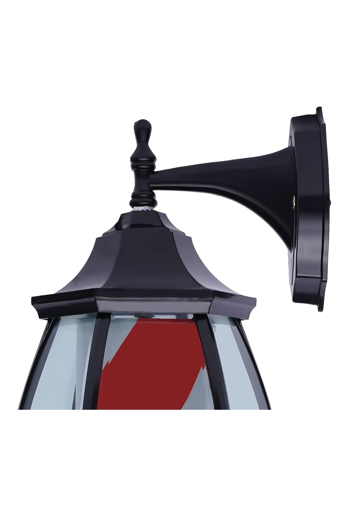 Vintage Lantern-Style Wall-Mounted Barber Pole Light – BP601T