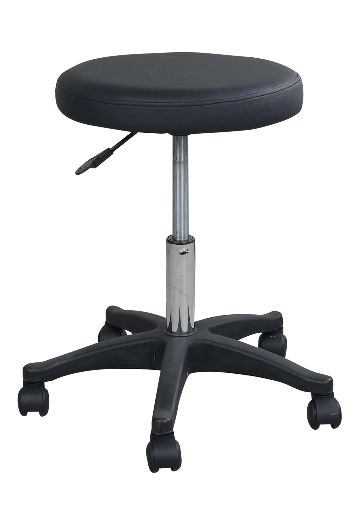 Deluxe Extra Wide Hydraulic Adjustable Height Rolling Stool - ST231