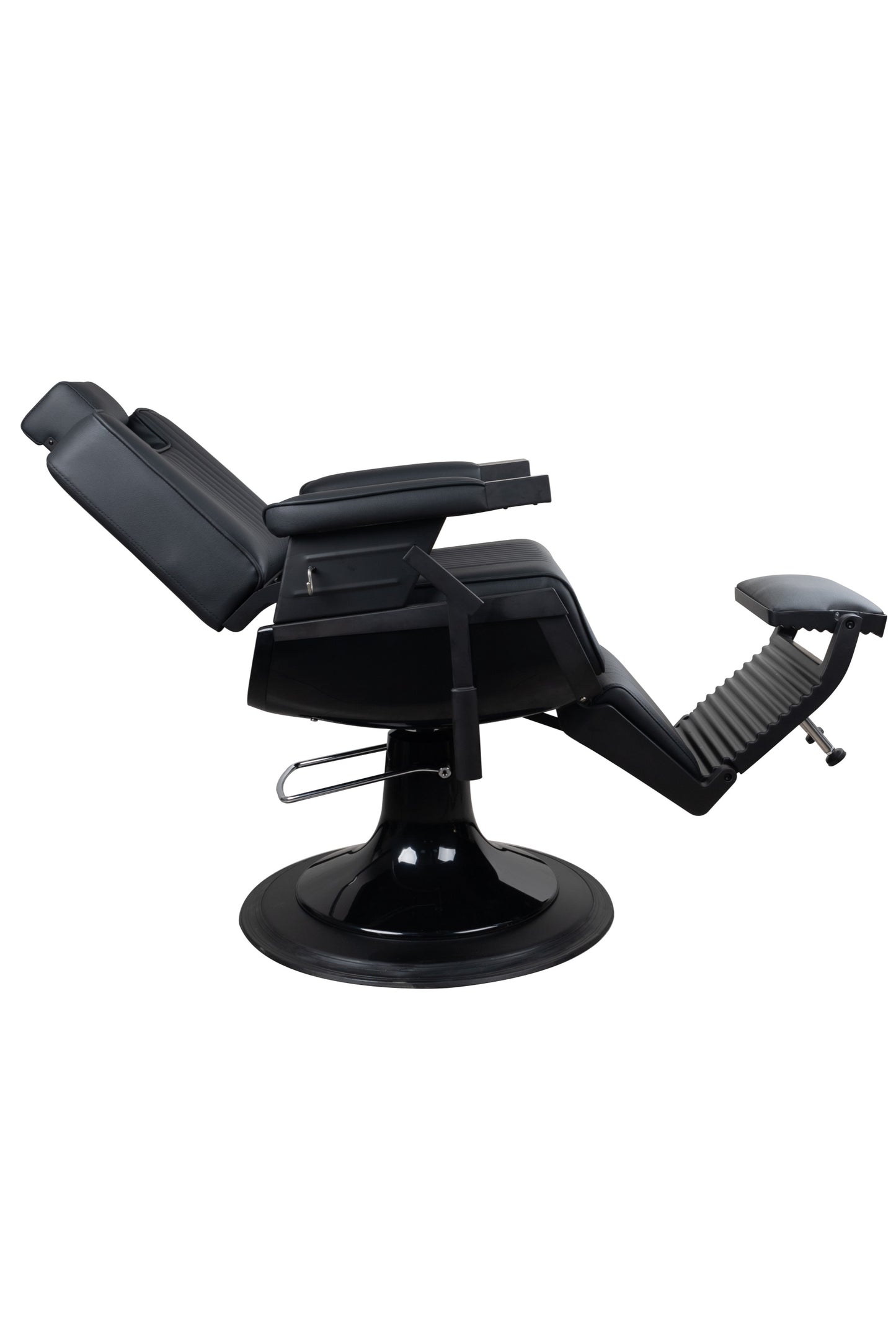 Antique High Class Heavy Duty Swivel Alexander Whole Black Barber Chair- BC671N
