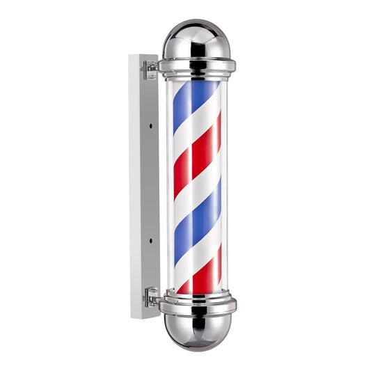 26 inch LED Wall Mountable Rotating Light Barber Pole - BP101