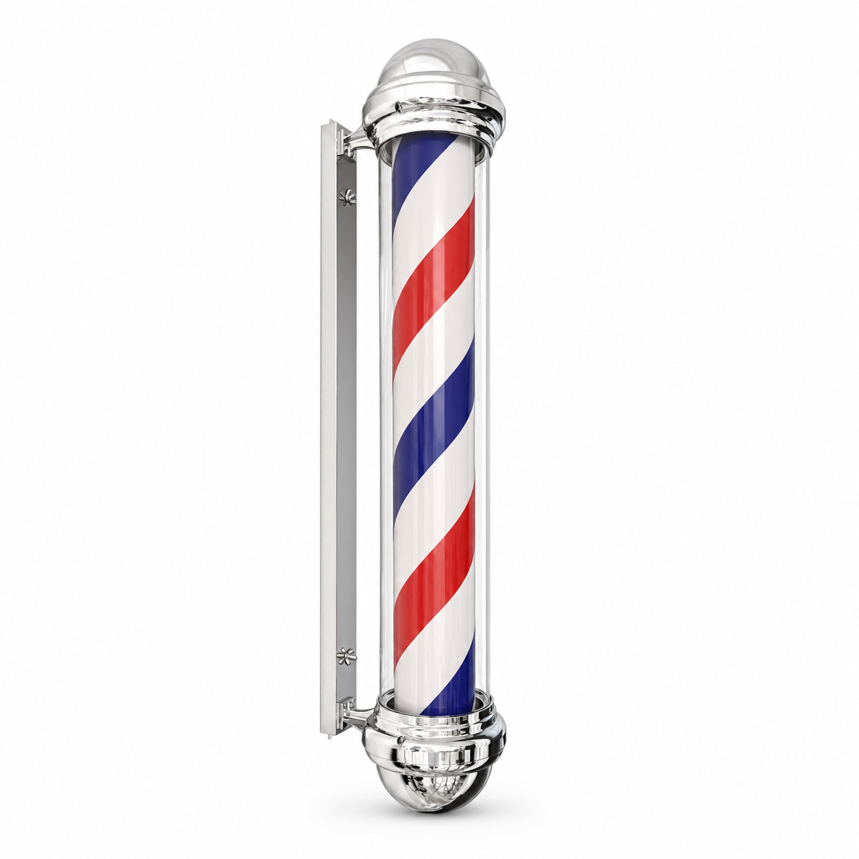4-Feet Wall-Mounted Barber Pole BP104