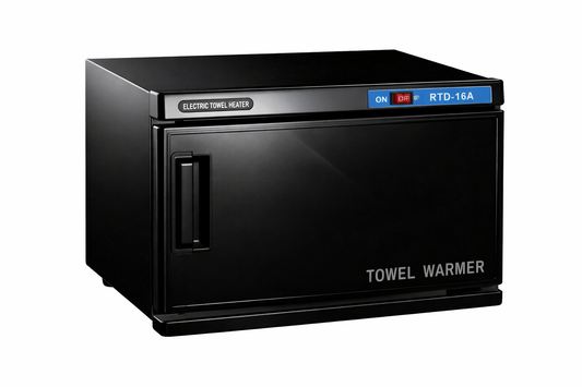 16 L Big Capacity Professional UV Sterilizer Black Towel Warmer & Cabinet-TW301